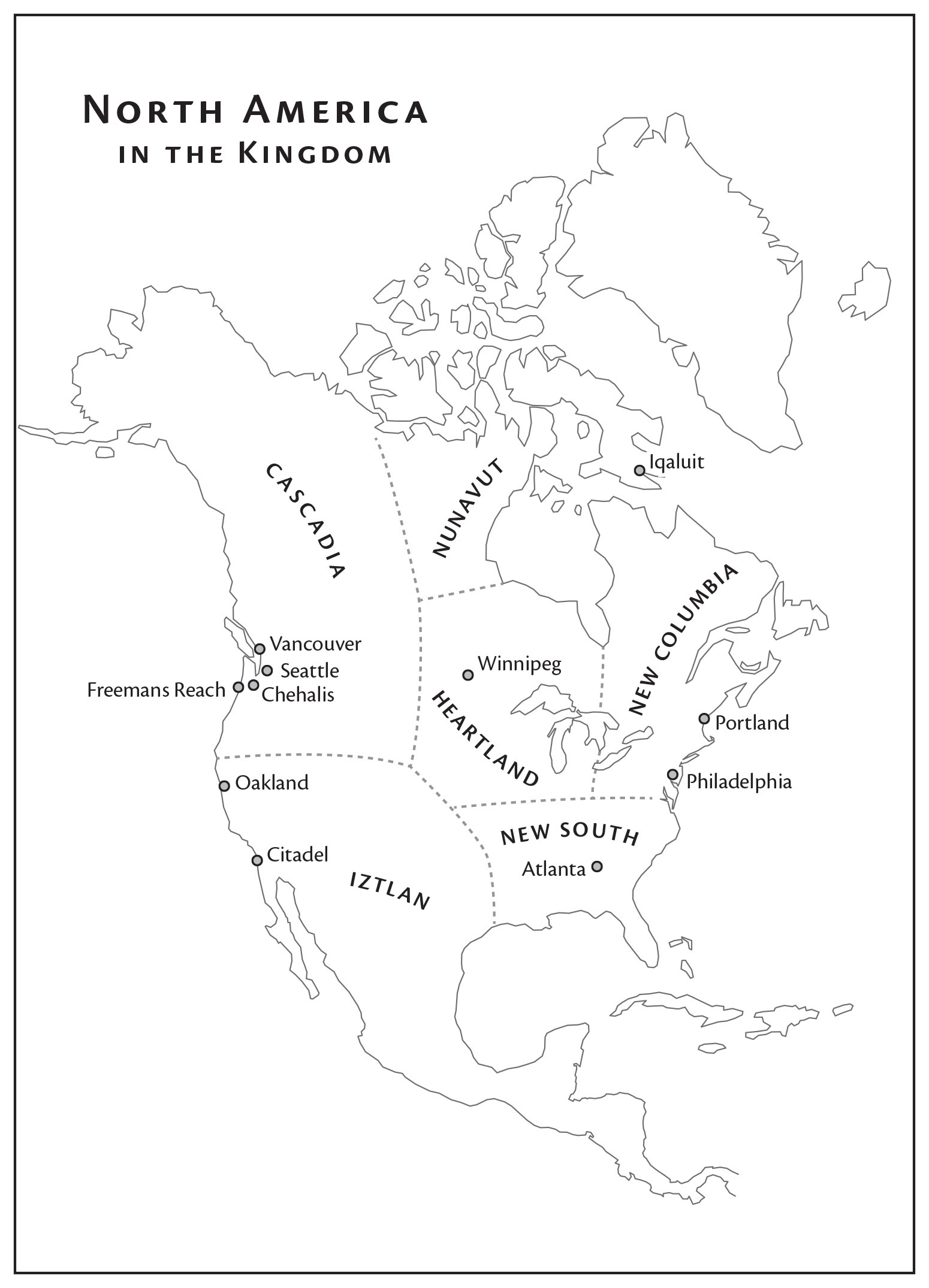 Millennial NA Map